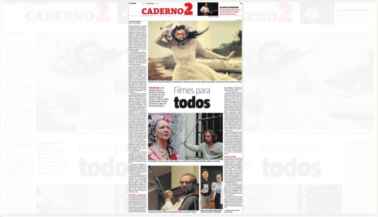 Festival Internacional de Cinema de Paraty na imprensa